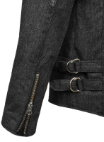 (image for) Tweed Leather Combo Jacket # 667