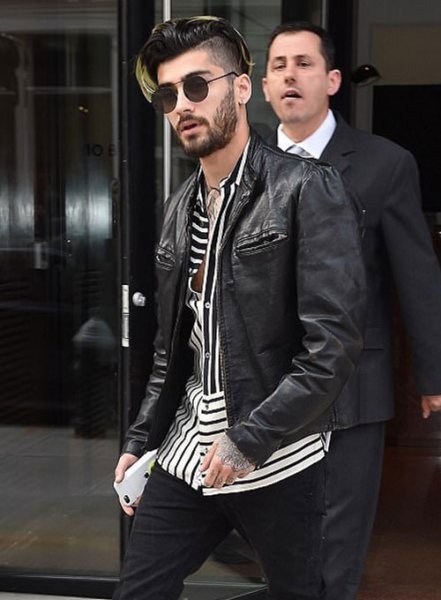 (image for) Zayn Malik Leather Jacket