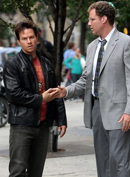 (image for) Mark Wahlberg The Other Guys Leather Jacket