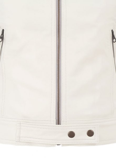 (image for) Off White Leather Jacket # 217