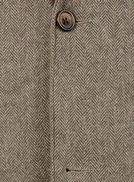 (image for) Tweed Leather Combo Blazer # 652