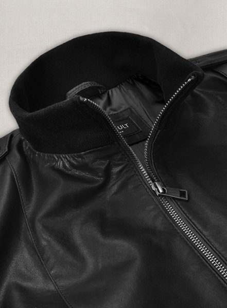 (image for) Black Amy Adams Leather Jacket