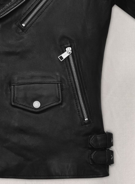 (image for) Nicholas Hoult Leather Jacket #1