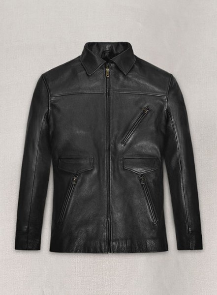 (image for) Johnny Depp Leather Jacket #3