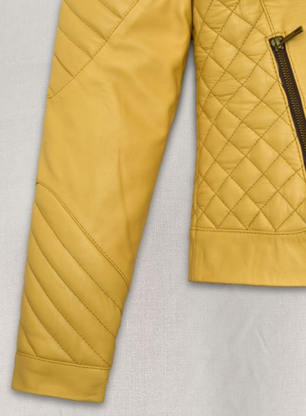 (image for) Yellow Leather Jacket # 242