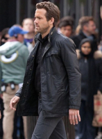 (image for) Ryan Reynolds R.I.P.D Leather Jacket