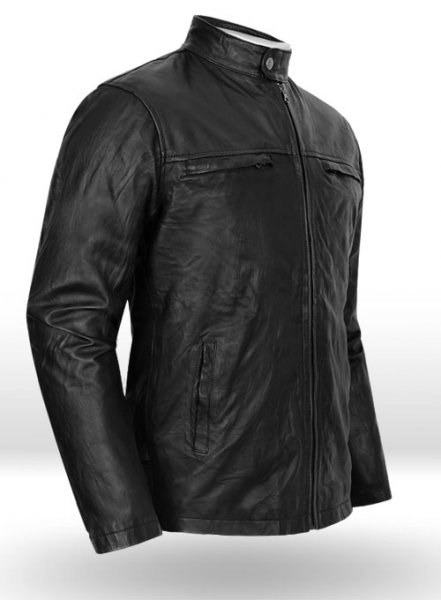 (image for) Cafe Racer Leather Jacket