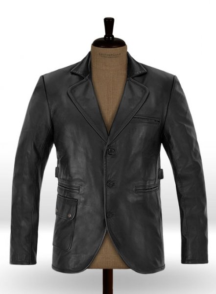 (image for) Jean-Claude Van Damme Until Death Leather Blazer