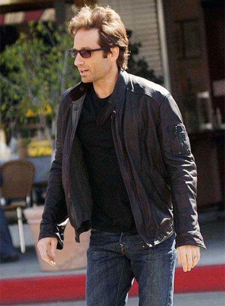 (image for) Californication Season 3 Hank Moody Leather Jacket