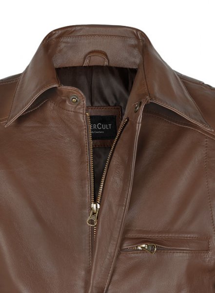 (image for) Hunter Bomber Leather Jacket