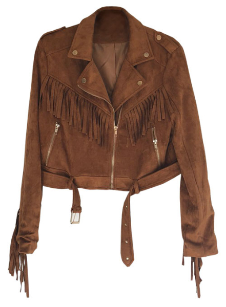 (image for) Fringe Leather Jacket #1010