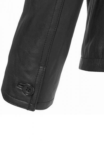 (image for) Zipper Leather Blazer #3