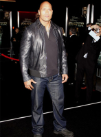 (image for) Dwayne Johnson Leather Jacket