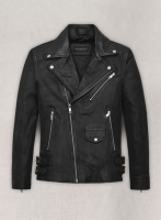 (image for) Nicholas Hoult Leather Jacket #1