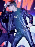 (image for) Kim Taehyung Leather Jeans