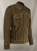 (image for) John Lennon Rubber Soul (The Beatles) Suede Jacket