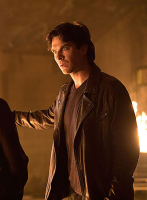 (image for) Ian Somerhalder The Vampire Diaries Leather Jacket