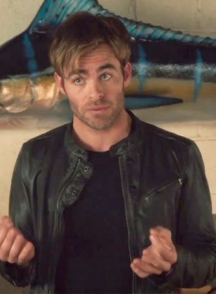 (image for) Chris Pine Horrible Bosses 2 Leather Jacket