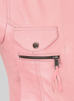 (image for) Light Pink Leather Jacket # 520