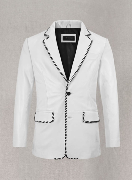 (image for) Black Striped White Medieval Blazer