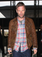 (image for) Aaron Eckhart Leather Jacket