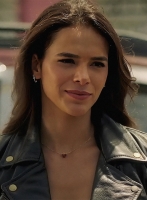 (image for) Bruna Marquezine Blue Beetle Leather Jacket