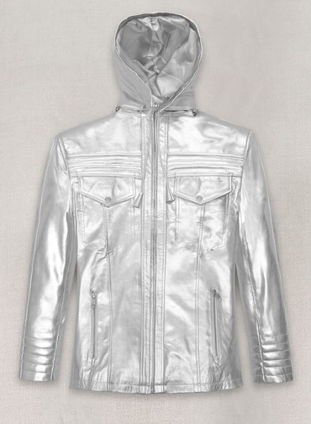 (image for) Silver Leather Jacket #109