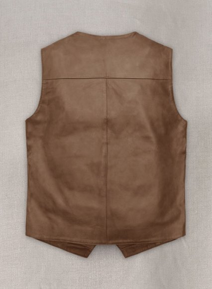 (image for) Leather Vest # 338