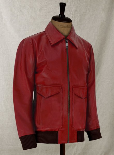 (image for) Cherry Red Drake Graham Toronto Film Festival Leather Jacket