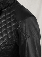 (image for) Emily Blunt Leather Jacket