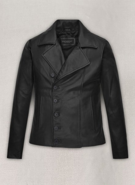 (image for) Emma Stone Leather Jacket #1