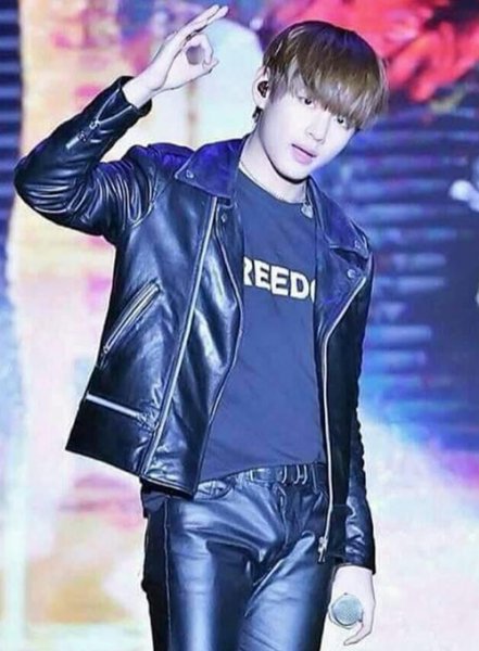 (image for) Kim Taehyung Leather Jacket