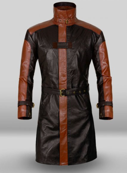 Long Leather Coat | Buy Long Leather Jacket for Men | LeatherCult