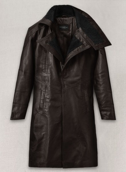 (image for) Ryan Gosling Blade Runner 2049 Leather Long Coat