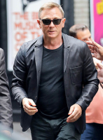 (image for) Daniel Craig Leather Blazer