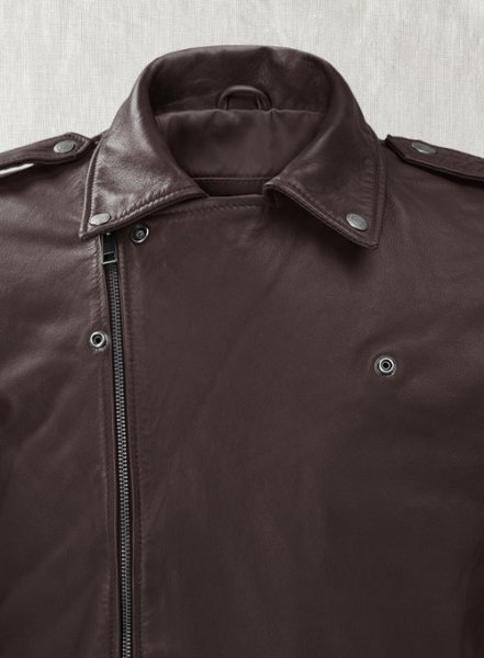 (image for) Rutland Brown Riding Leather Jacket