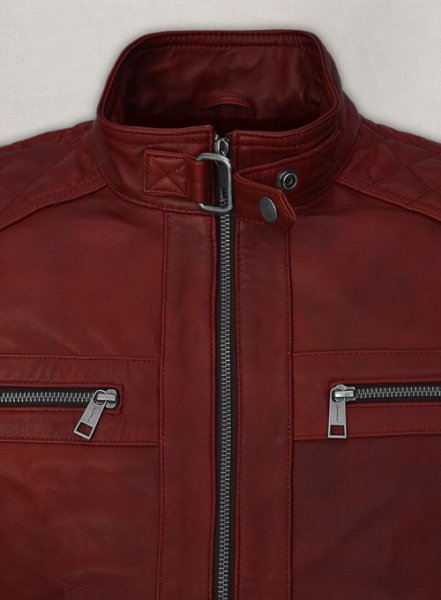 (image for) Spanish Red Leather Jacket # 653