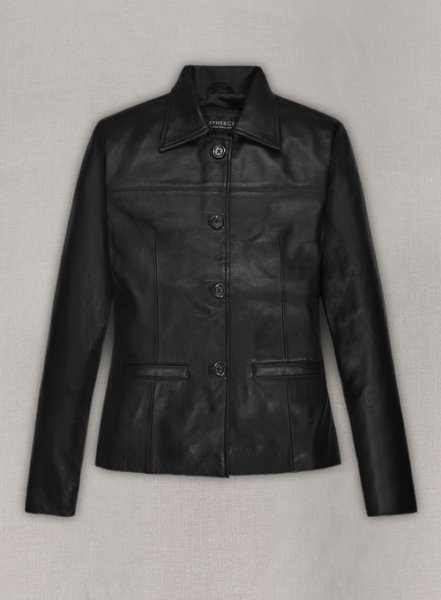 (image for) Milla Jovovich Leather Jacket