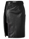 (image for) Scalloped Leather Skirt - # 476