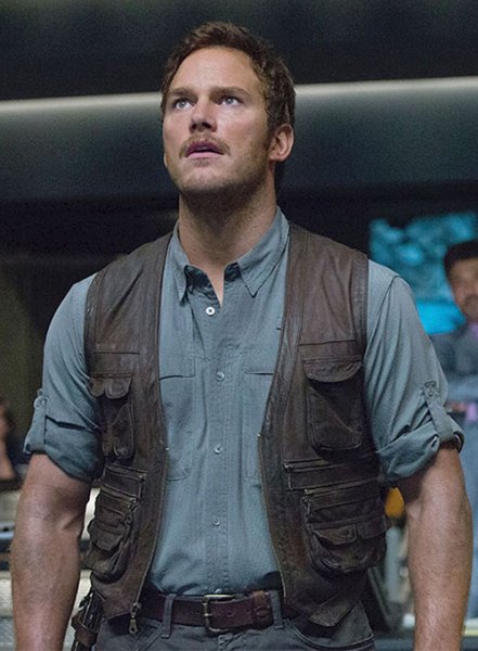 (image for) Chris Pratt Jurassic World Leather Vest