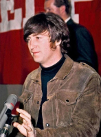 (image for) John Lennon Rubber Soul (The Beatles) Suede Jacket