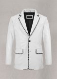 (image for) Black Striped White Medieval Blazer