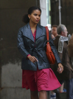 (image for) Zazie Beetz Joker Leather Jacket