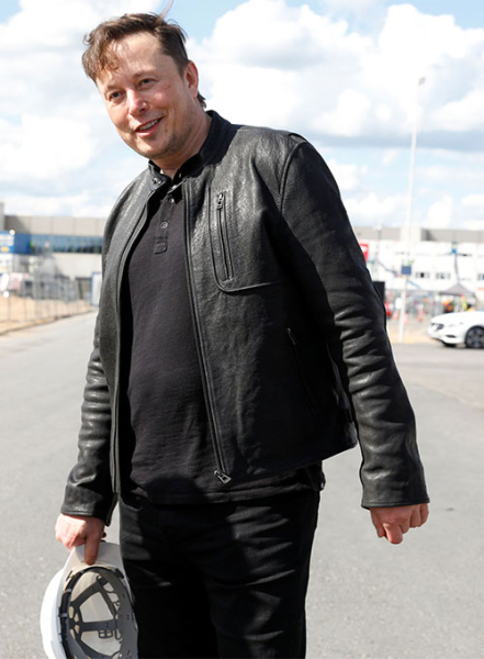 (image for) Elon Musk Leather Jacket