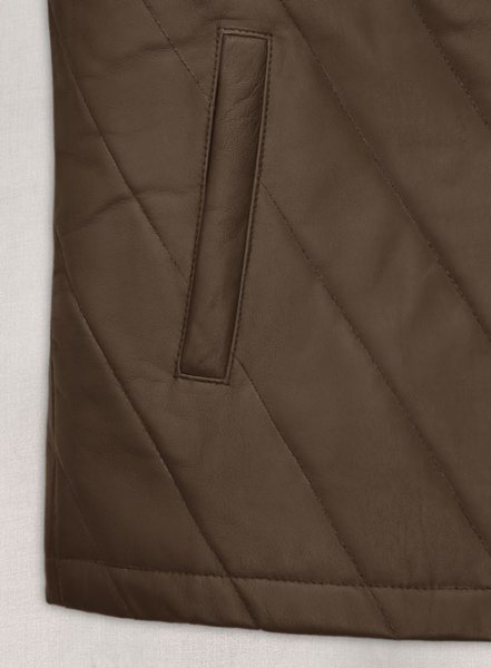 (image for) Soft Scottish Brown Leather Jacket #635