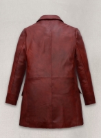 (image for) Dakota Johnson Madame Web Leather Trench Coat