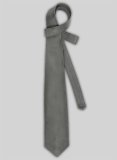 (image for) Gray Leather Tie