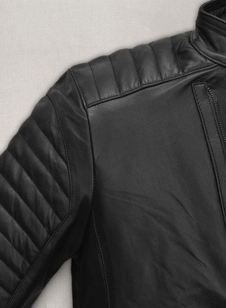 (image for) Black Vin Diesel Leather Jacket #2