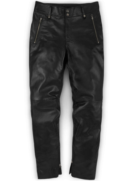 (image for) Thrill Leather Biker Jeans