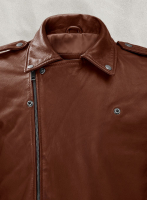 (image for) Rutland Tan Riding Leather Jacket